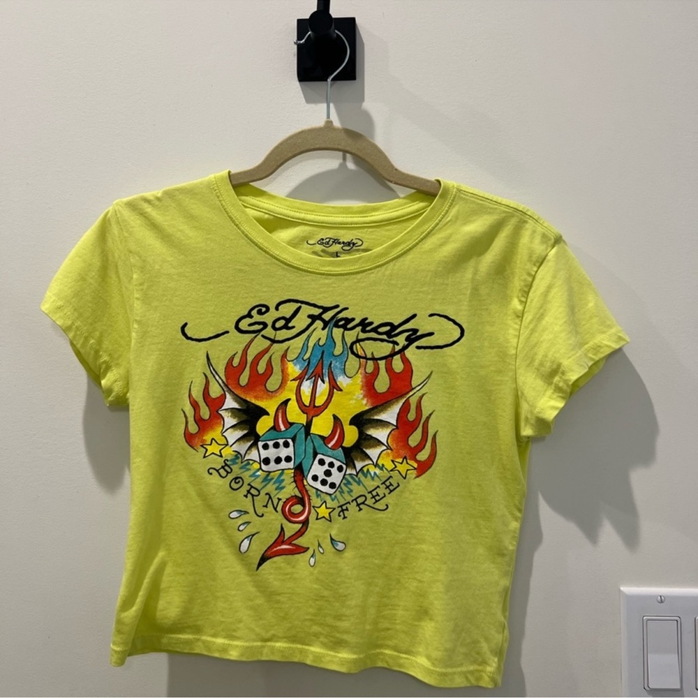 ED HARDY/ UO TEE